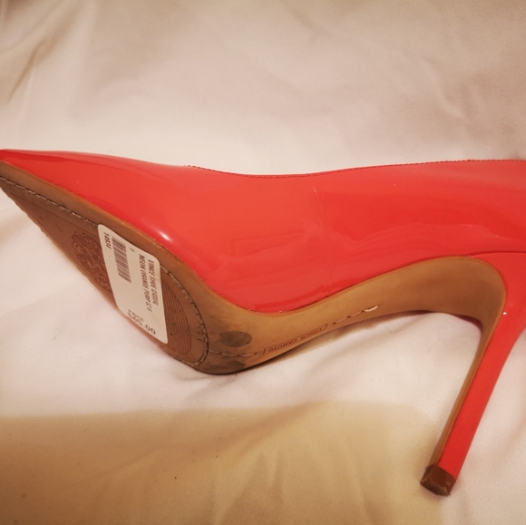 Vince Camuto Leather Upper Coral pumps Shoes - Picture 5 of 11